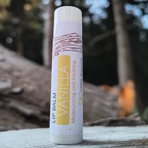 Lip balm vanilla onebody botanicals