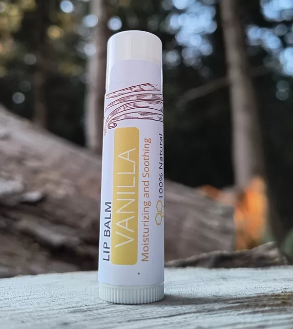 Lip balm vanilla onebody botanicals