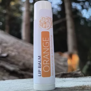 lip balm orange onebody botanicals