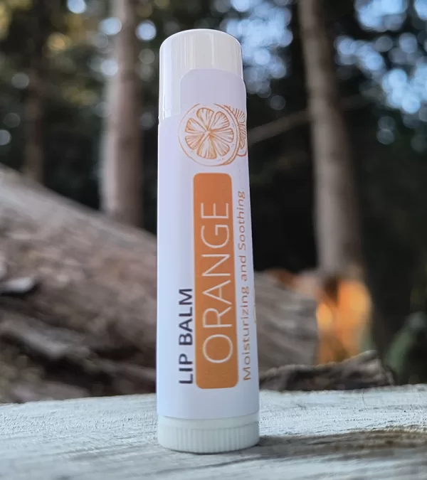 lip balm orange onebody botanicals