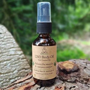 CBD Body Oil for muscle massage - Onebody Botanicals