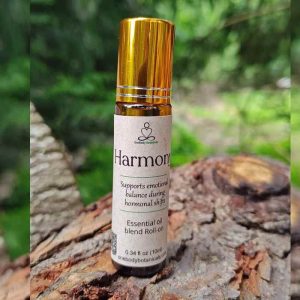 Aromatherapy Roll-on promotes emotional balance with geranium essential oil Onebody Botanicals